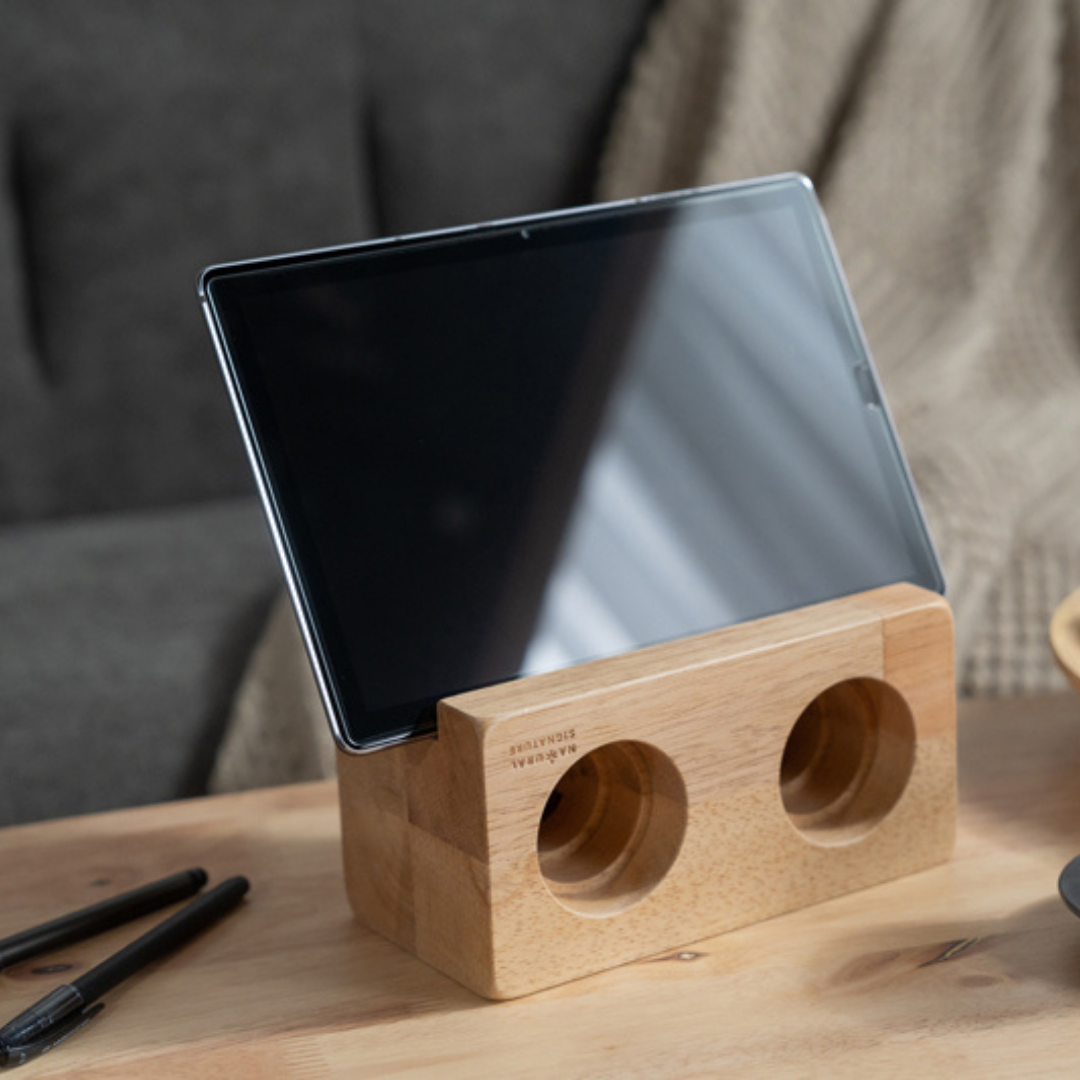 自然木語 環保擴音器(雙頭)