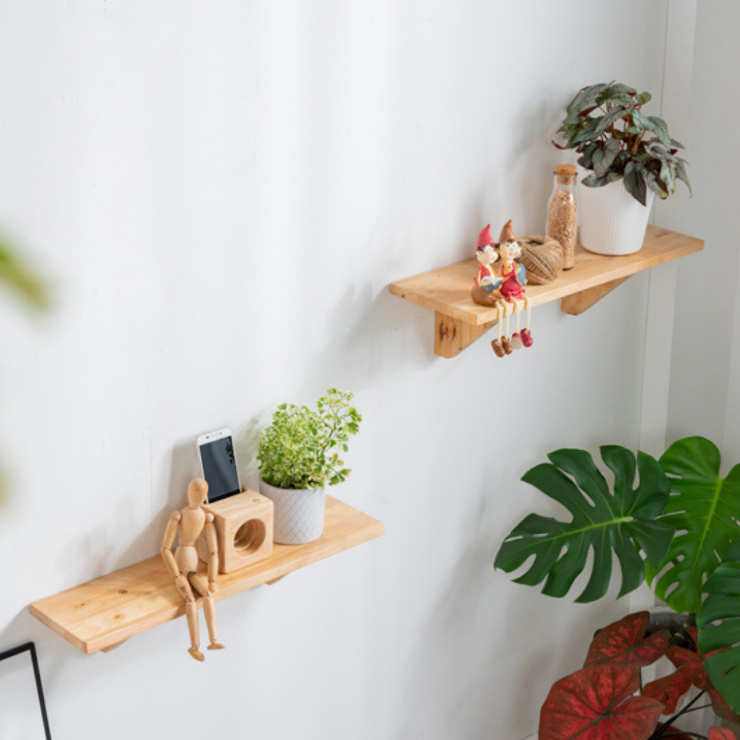 自然木語 木牆架(2件組)