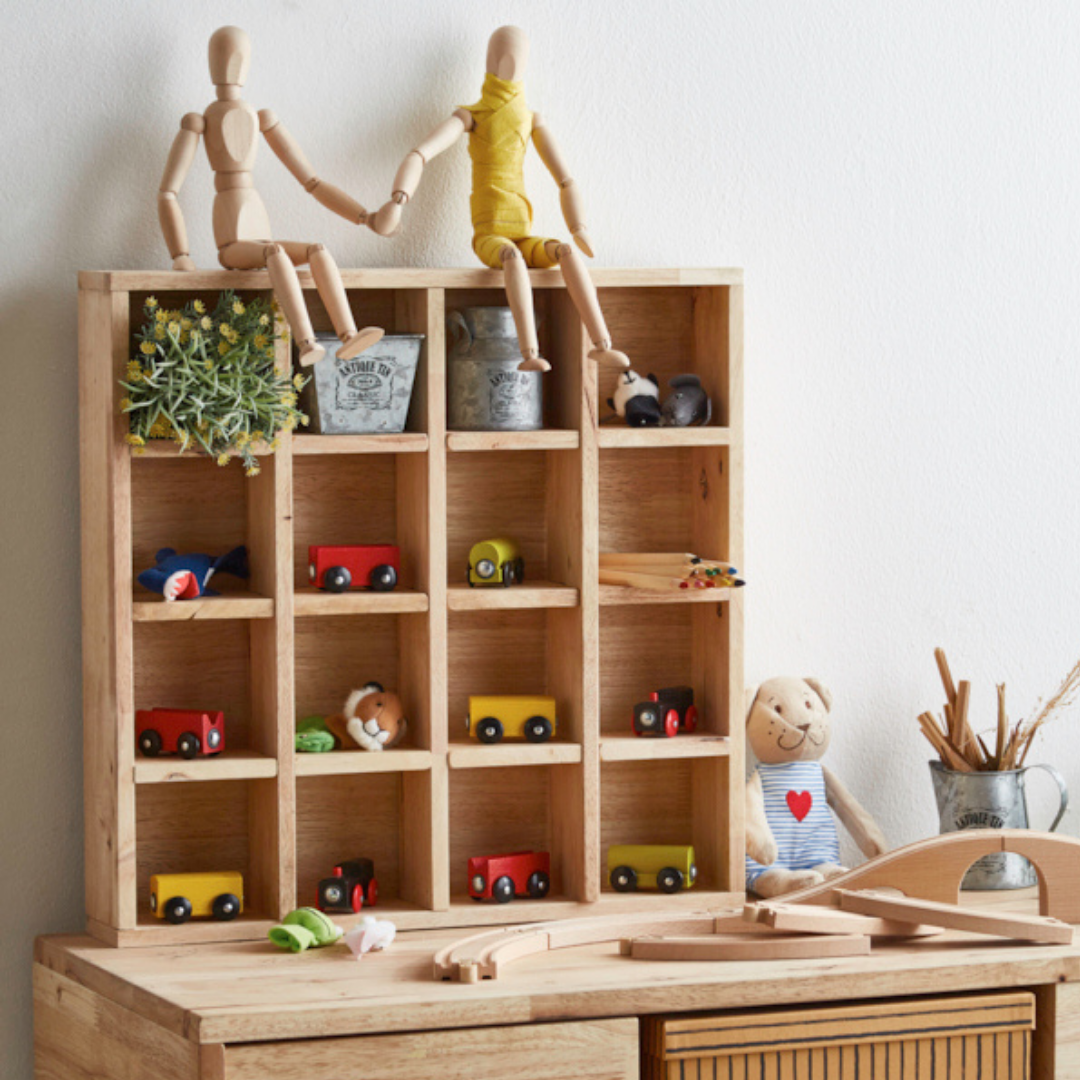 自然木語 三連棋木掛架