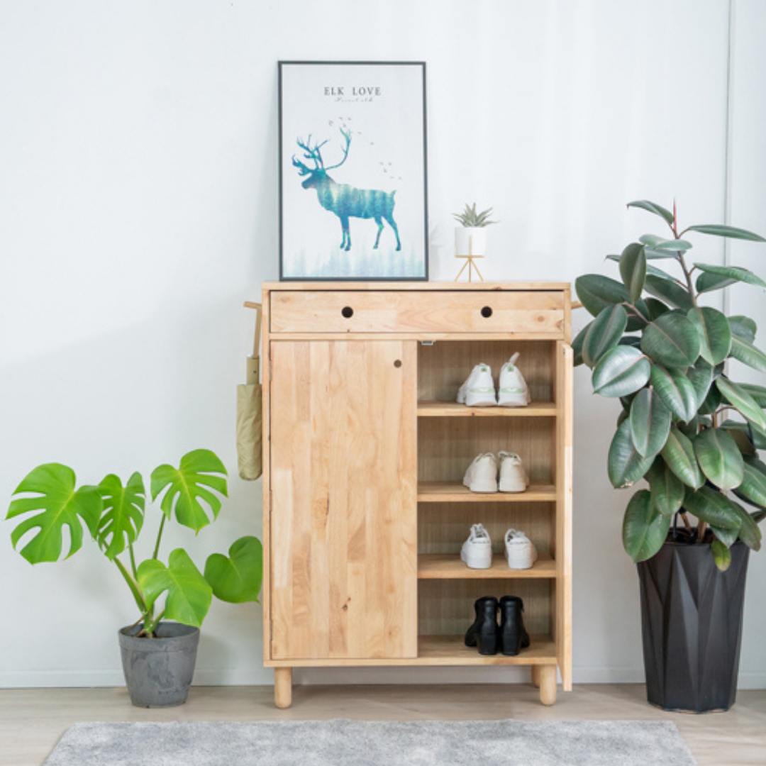 自然木語 木鞋櫃