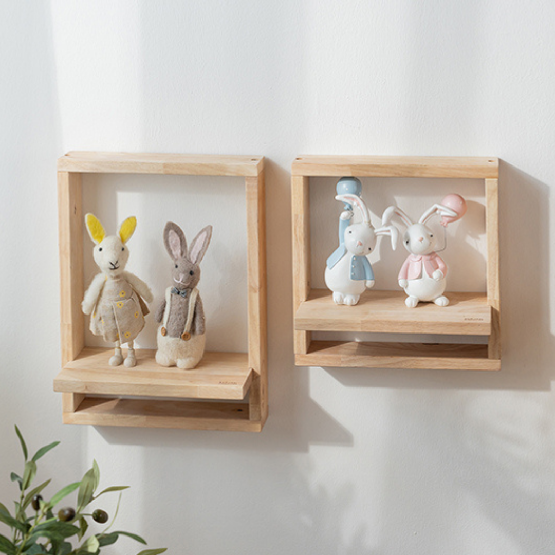 自然木語 木掛框(2件組)