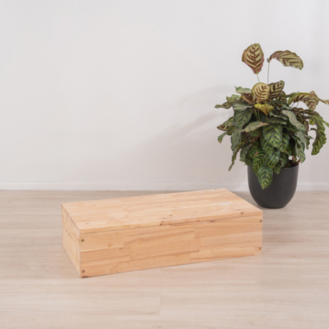 自然木語 榻榻米長形儲物台(矮版)