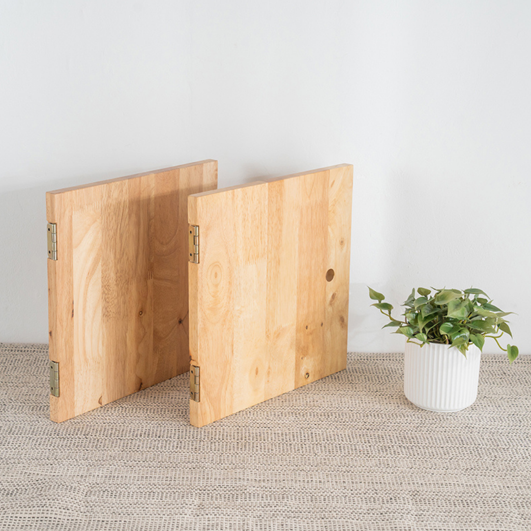 自然木語 儲物架門板(2件組)