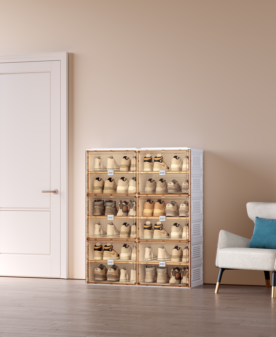 V2.0鞋櫃:2列6門A(12格)