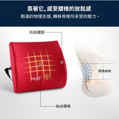 [曼聯系列] 車用腰頸枕套裝