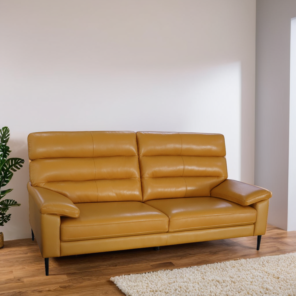 Miya兩座位半真皮梳化