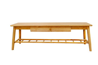 本木之美 簡約實木電視架 (原木色)
