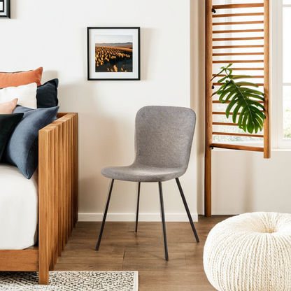 Manhattan 餐椅-淺灰#UF920-11