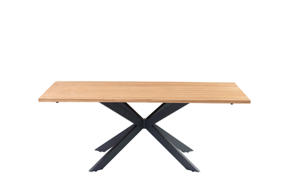 Manhattan 2米簡約餐檯-原木色