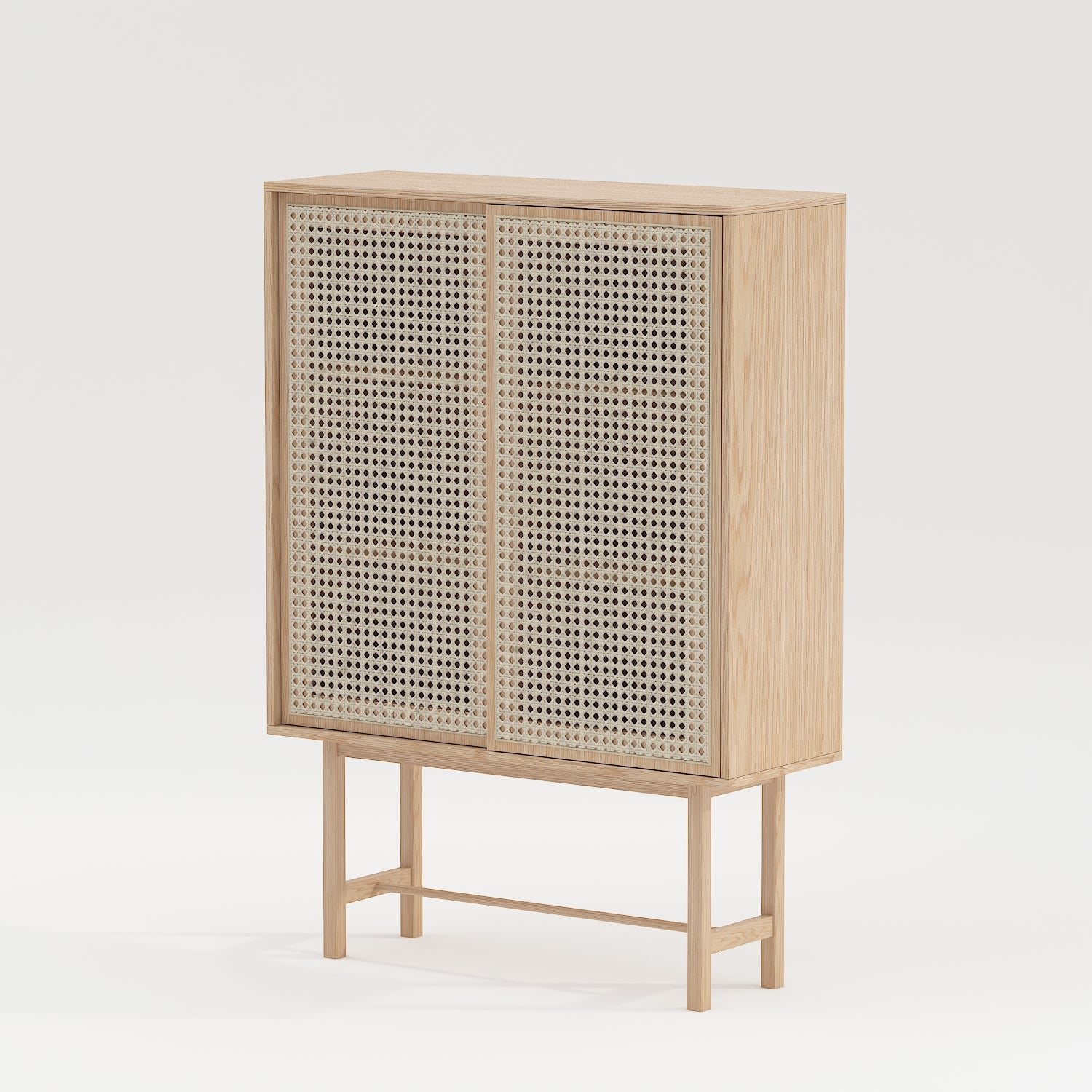 Miami 藤織門木儲物櫃