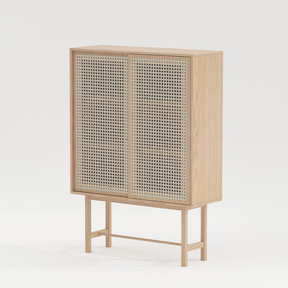 Miami 藤織門木儲物櫃