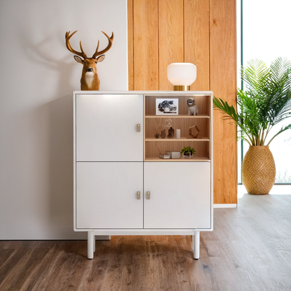 Miami 三門儲物櫃-白色