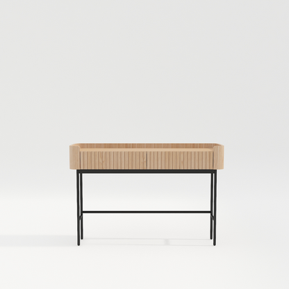 Miami 兩櫃桶木書檯 (2536)