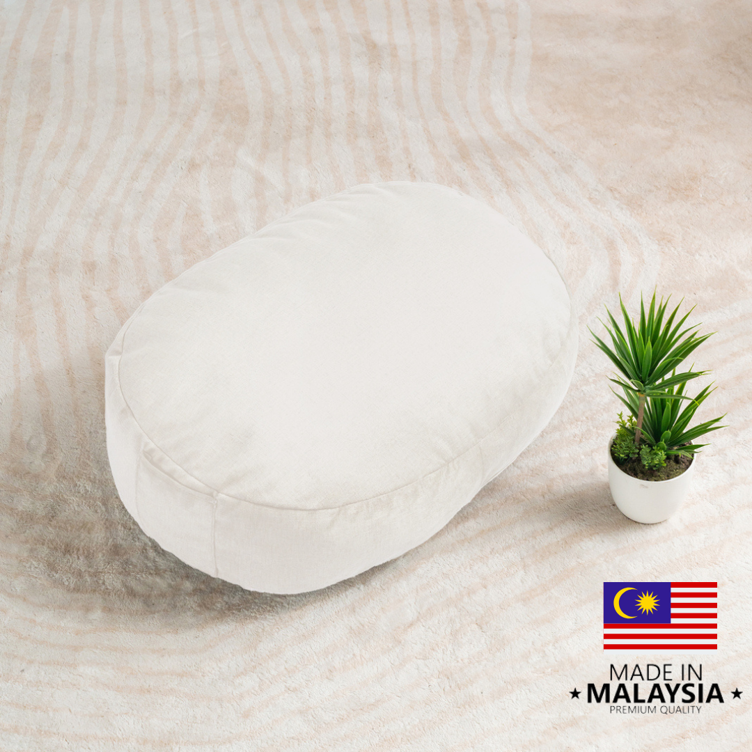 自然木語 棉花糖膝上托墊-WHITE