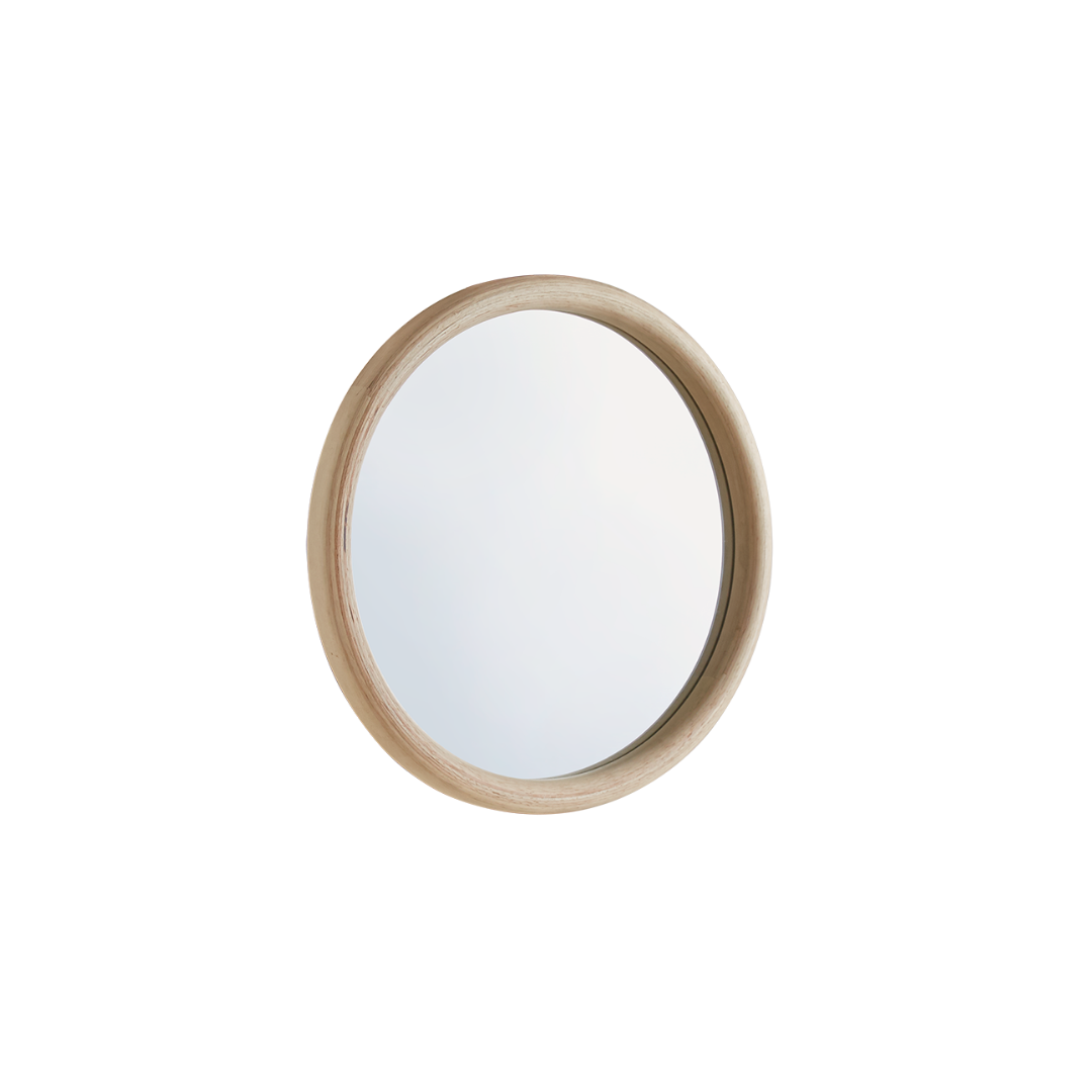 自然木語 月亮圓鏡(38cm)