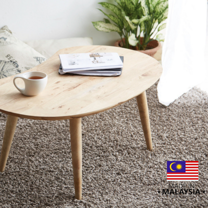 自然木語 豆型木咖啡檯