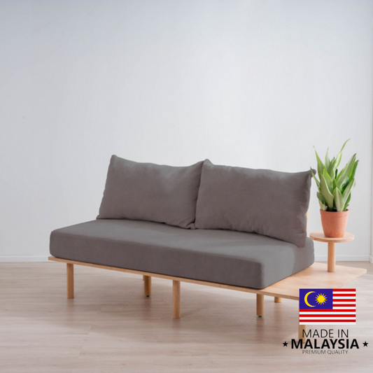 木之語 灰木紋配白衣櫃