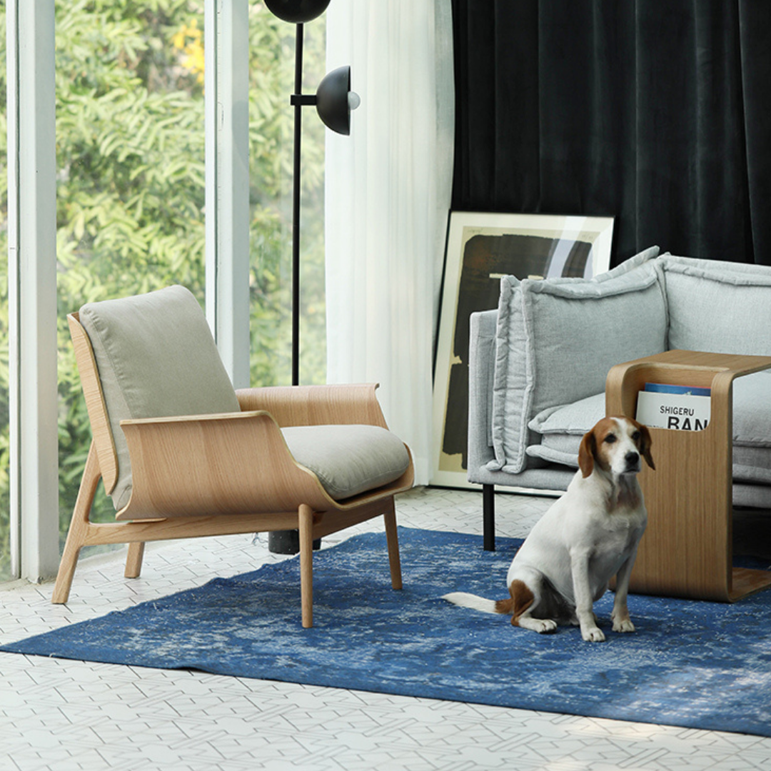 ADRANK 單人椅(WD-1373)-原木色