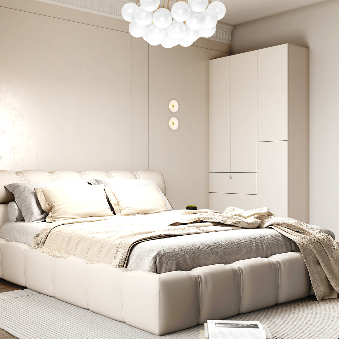 白初雪雙掩門三桶衣櫃 GaC Mall